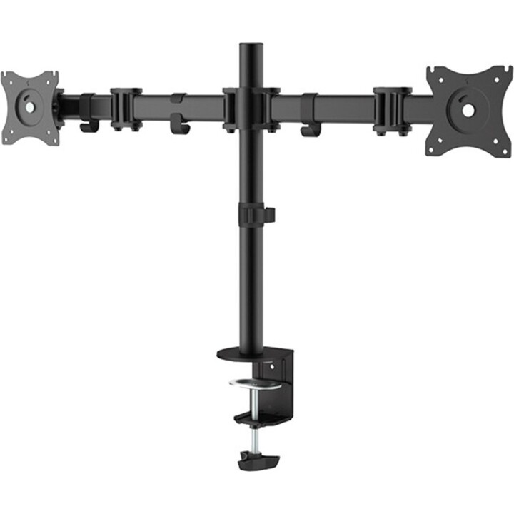 Neomounts NM-D135DBLACK Double moniteur bras, 10-27 pouces, 0-8 kg / écran, noir