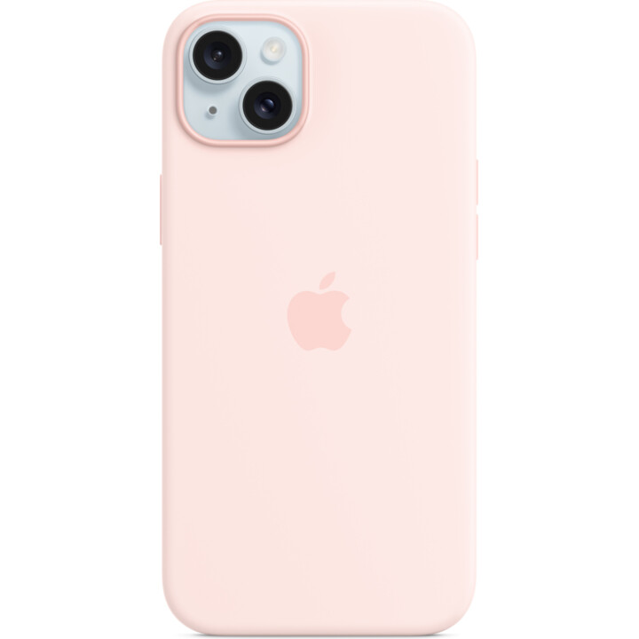 Funda rosa claro para iPhone 15 Plus SI