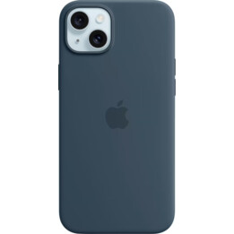 Iphone 15 plus si case storm blue