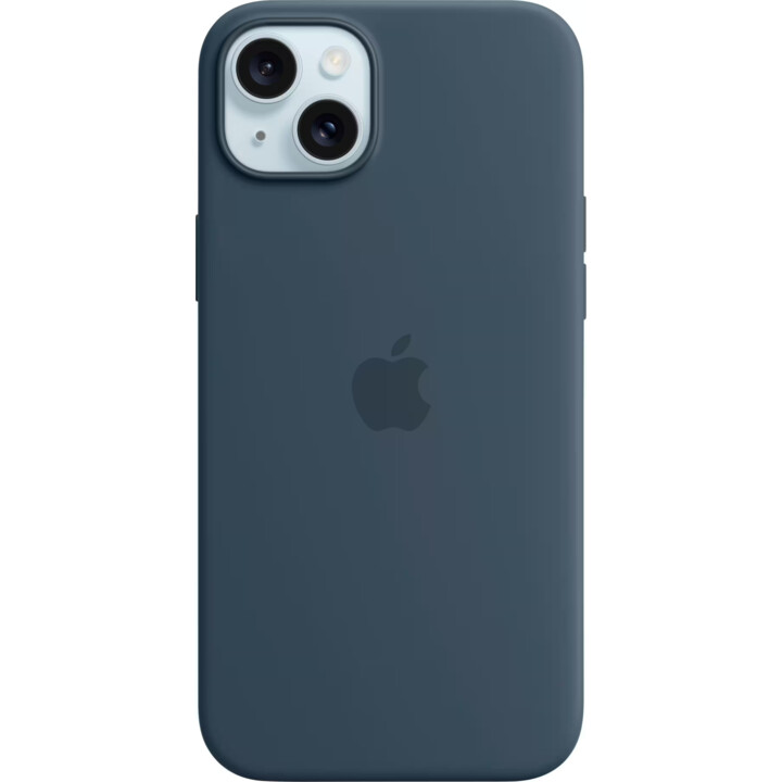 Coque iPhone 15 Plus SI bleu tempête