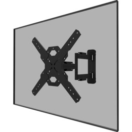 Neomounts Level-850 WL40S-850BL14 Full Motion TV Mount Wall, 32-65 Zoll, max 40 kg, schwarz