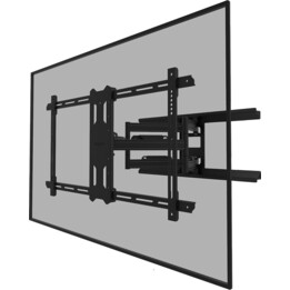 Neomounts WL40S-850BL18 TV-Mount-Wand 43-86 Zoll, vollständige Bewegung, schnelle Installation, Schwarz