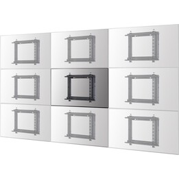 Neomounts WL95-800BL1 Videowall Wandmontage 42-70 Zoll, Pop-out, max 35 kg, schwarz