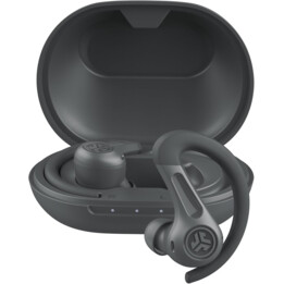 JLAB JBUDS Sport ANC 4 True Wireless Bluetooth Earfoni di ricarica Case Grafite
