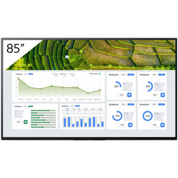 Sony Fw-85bz30l Signage Display Painel Plano Sinalização Digital 2,16 M (85") Lcd Wi-Fi 440 Cd/M² 4k Ultra Hd Preto Android