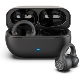 JLAB Flexible Open-Ear-Kopfhörer Black Clip-on Manschettendesign Open-Ear-Wireless Audio