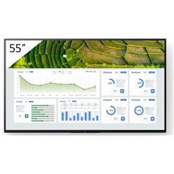 Sony Fw-55bz30l Pantalla Plana Para Señalización Digital 55" Negro