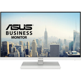 Asus VA24EQSB-W 23.8" FHD Multimedia Monitor, Dp, HDMI, VGA, 5ms Vesa, White
