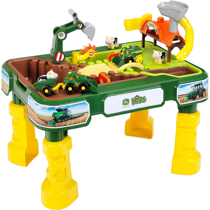 Theo Klein 3948 John Deere Farm Sand and Water Play Table
