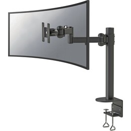 Neomounts FPMA-D960BLACKPLUS Brazo para un monitor, 10-49 pulgadas, 0-20 kg (curvo 18 kg), negro
