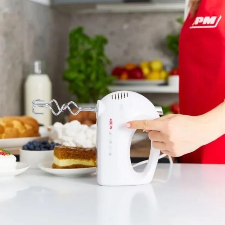 Frullatore a immersione bianco MPM MMR-25