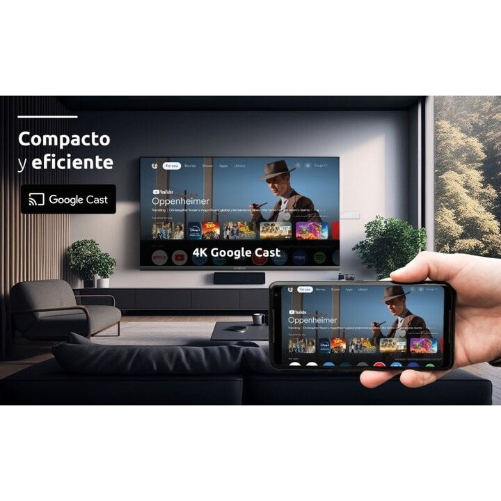 Adattatore USB per Smart Tv Strong Leap Air 4k Ultra Hd Android Bianco