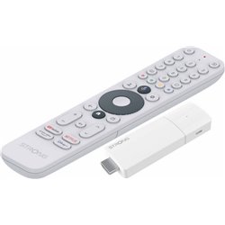 Adaptador USB Smart TV Strong Leap Air 4k Ultra Hd Android Branco