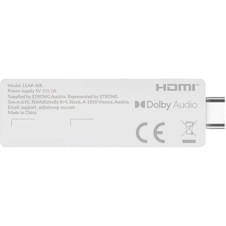 Adattatore USB per Smart Tv Strong Leap Air 4k Ultra Hd Android Bianco