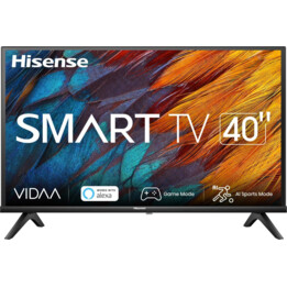 Hisense 40A4K 40" Dled FHD Smart TV, Modalità di gioco, Wi-Fi, Black
