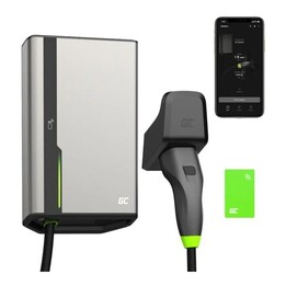 Wallbox Green Cell HabuDen 22kW 32A - cavo da 5 m con NFC