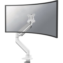 Neomounts NEXT Core DS70PLUS-450WH1 Single monitor arm, 17-49 inch, 1-18 kg (curved 14 kg), white