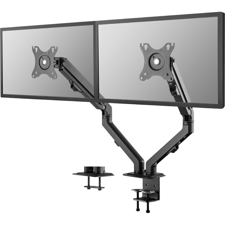 Neomounts FPMA-D650DBLACK Brazo de monitor doble 17-27" - negro