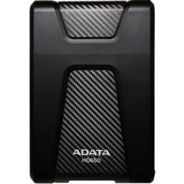 Adata hd650 2.5 '' Disco rígido externo, 2tb, USB 3.0, preto
