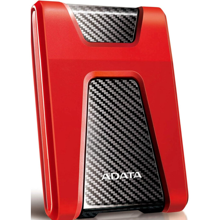 ADATA HD650 2TB USB 3.1 Drive esterno a prova di shock, rosso