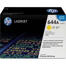 HP Tóner original Q6462a 644a 12,000 páginas amarillo