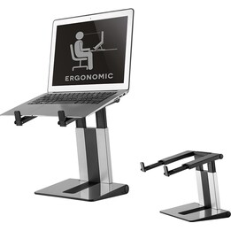 Neomounts NSLS200 supporto per laptop 10-17" regolabile pieghevole compatto argento