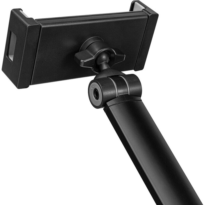 Neomounts DS15-545BL1 Tablet Halter Desk Klemme, 4,7-12,9 Zoll, universell, vollständige Bewegung, Schwarz