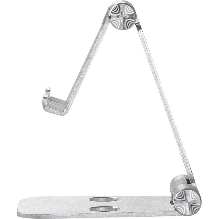 Neomounts DS10-160SL1 Phone Stand até 7 polegadas, dobrável, universal, prata