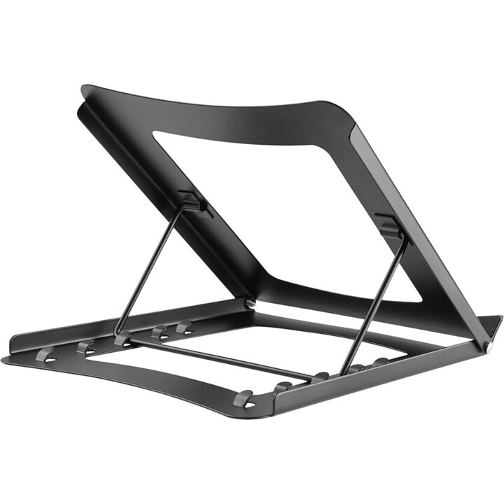 Neomounts NSLS075BLACK Laptop stand, 10-16 inch, max 5 kg, 5 height positions, foldable, compact, universal, black