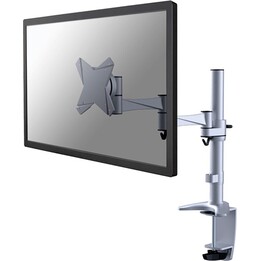 Neomounts FPMA-D1330SILVER Brazo para un monitor, 10-30 pulgadas, 0-9 kg, plateado