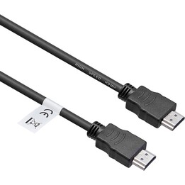 Neomounts HDMI15MM HDMI cable, 5 metres, black