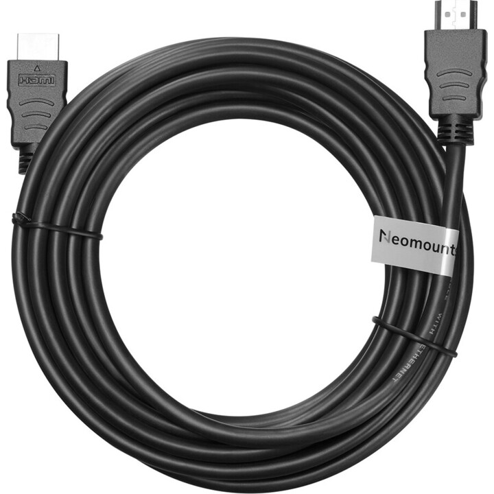 Neomounts HDMI15mm HDMI -Kabel, 5 Meter, schwarz