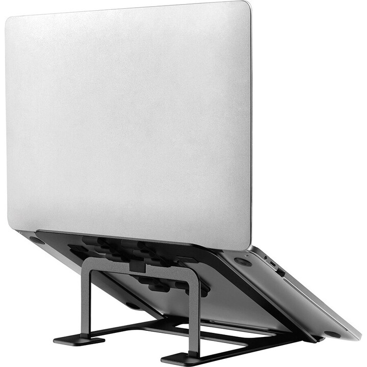 Neomounts NSLS085BLACK Laptop stand, 10-17 inch, max 5 kg, 6 height positions, foldable, black