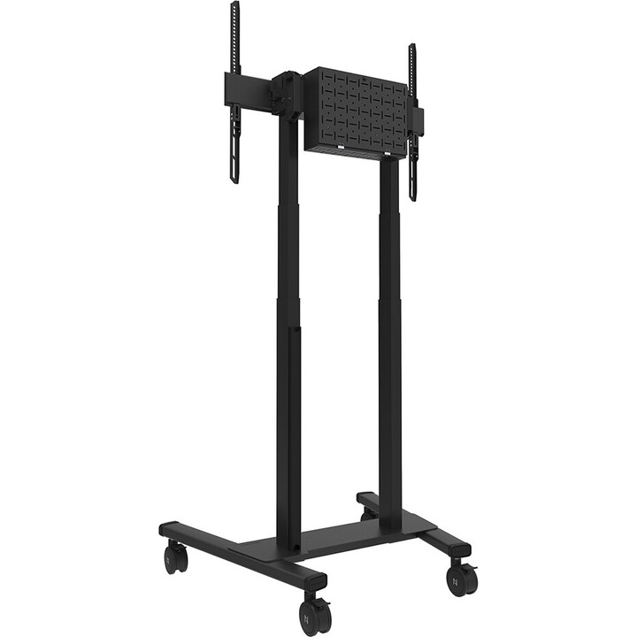 Carro motorizado Neomounts FL55-875BL1 (para una pantalla de 37-100 pulgadas 94-254 cm, máx. 110 KG, altura ajustable)