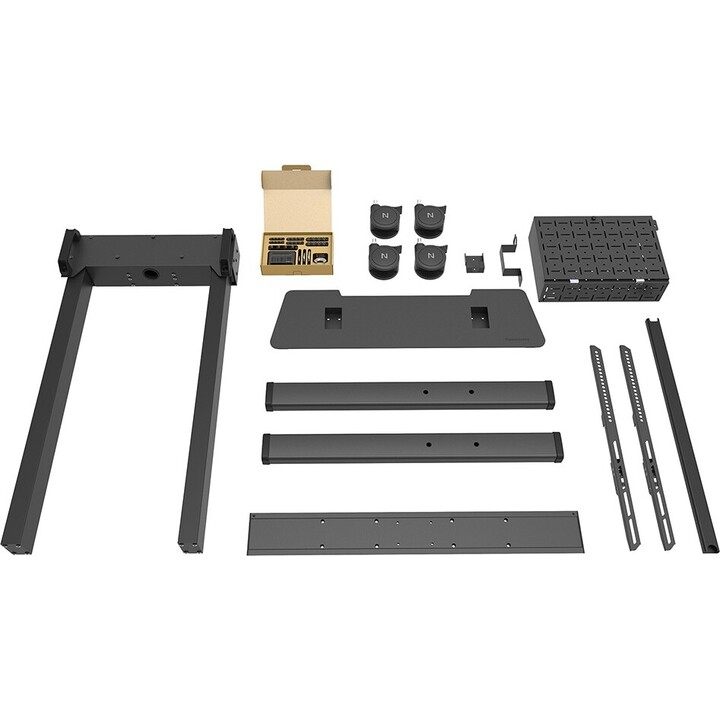 Carro motorizado Neomounts FL55-875BL1 (para una pantalla de 37-100 pulgadas 94-254 cm, máx. 110 KG, altura ajustable)