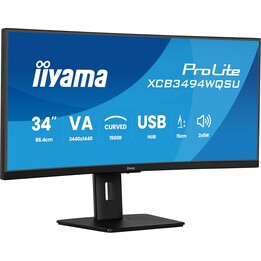 iiyama ProLite XCB3494WQSU-B1 34 VA Curvo UWQHD 120 Hz Preto