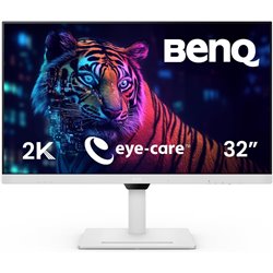 Moniteur Benq Gw3290qt (9h.llhla.tbe) (q1 23) 31,5 pouces Ips 2k Qhd Usb-c Eye-care, haut-parleurs et microphone avec suppre