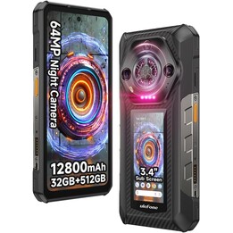 Ulefone Armor 30 Pro 5G, 32 Go + 512 Go, 6,95 pouces FHD 120Hz + Affichage de 3,4 pouces, 12800mAh 66W, 50MP + 50MP + 64MP + 32M