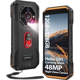 Ulefone Armor X32, 12GB + 128GB/2TB, 48MP + 20MP, Night Vision, 5.65 Inch, 5500mAh IP68, NFC, Orange