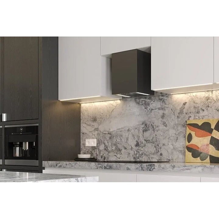 Campana Extractora Maan Elba Mini WPB 430 de cocina Negro