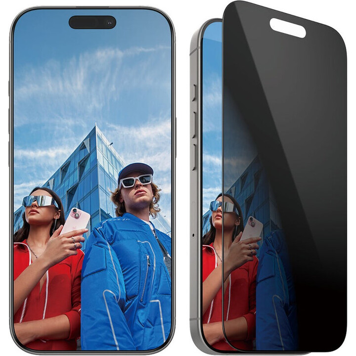 PanzerGlass® Privacy Screen Protector iPhone 16 Pro | Ultra-Wide Fit