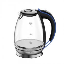 Maestro MR-054 Hervidor eléctrico con iluminación, vidrio 1,7 L