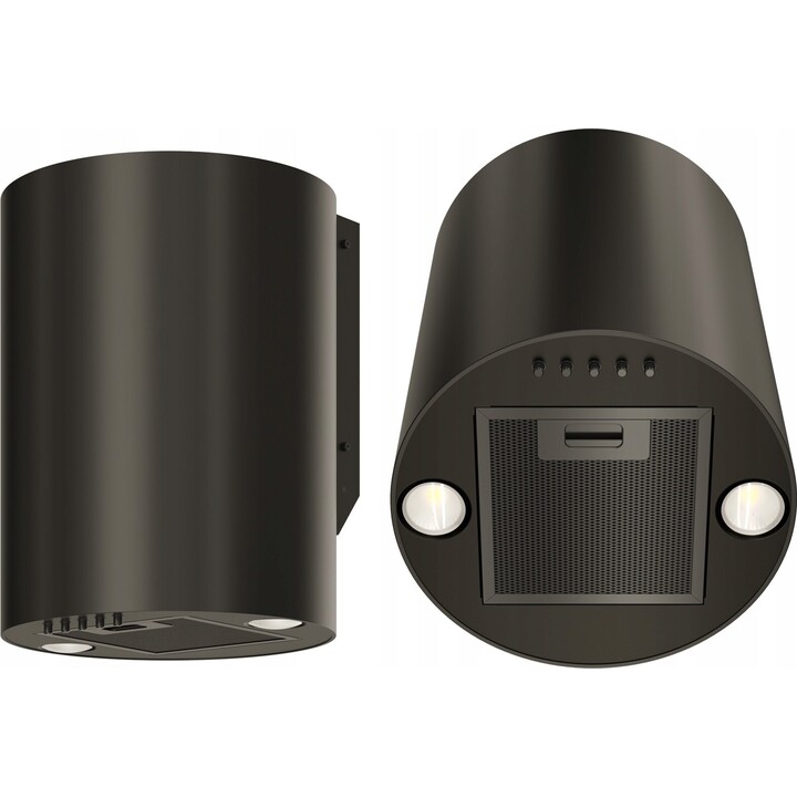 Maaan elba kitchen extracteur hood mini wpb 431 noir