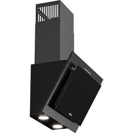 MAAN Campana extractora de cocina vertical PG 50 Negro Matte