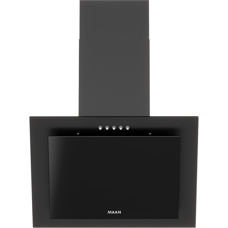 MAAN Campana extractora de cocina vertical PG 50 Negro Matte