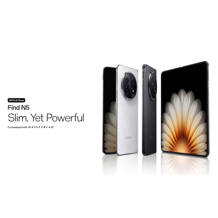 Oppo Find N5 5G Dual Sim 16GB de RAM 512 GB - Preto