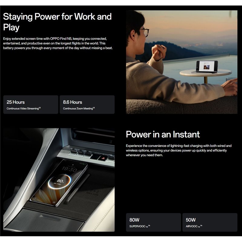 Oppo Find N5 5G Dual Sim 16 GB RAM 512 GB - Blanco