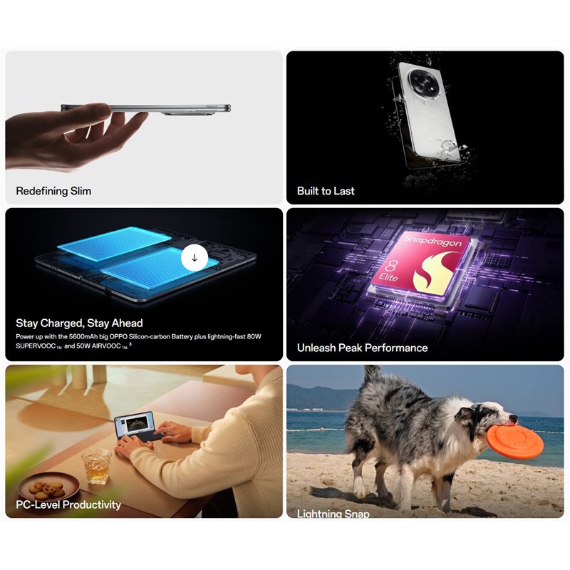 Oppo Find N5 5G Dual Sim 16 GB RAM 512 GB - Blanco