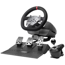 Volant Mars Gaming MWH-RSX avec pédales et changement de vitesse manuel