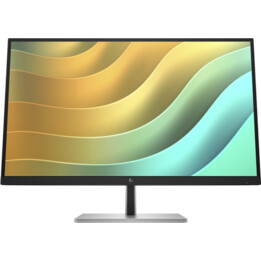 HP E27u G5 Monitor, 68.6 cm (27"), QHD, (2560 x 1440) Black, Silver